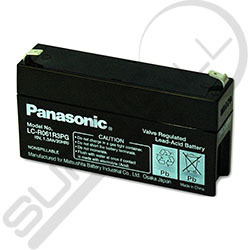 Batería de plomo Panasonic 6V 1,3Ah LCR061R3PG