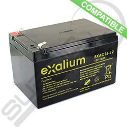 Batería 12V 12Ah para mesa de primeros auxilios Equinoxe 5090 (rescate)