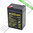 Batería 6V 4Ah para monitor Argus VCM