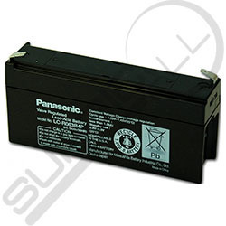Batería de plomo 6V 3.4Ah  (134 x 34 x 60) Panasonic