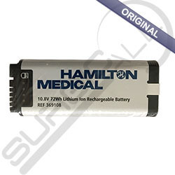 Batería 10,8V 6,66Ah para respirador HAMILTON C1 / T1