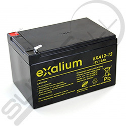 Batería de plomo 12V 12Ah Exalium EXAC12-12
