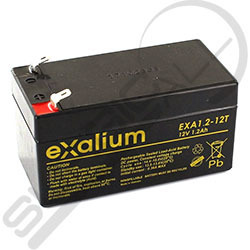 Batería de plomo 12V 1.2Ah Exalium EXA1.2-12T