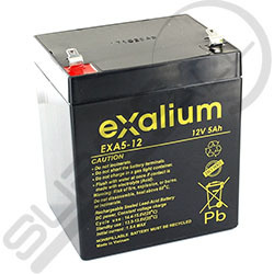 Batería de plomo 12V 5Ah Exalium EXA5-12