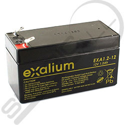 Batería de plomo 12V 1.2Ah Exalium EXA1.2-12