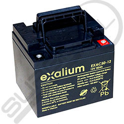 Batería de plomo 12V 50Ah Exalium EXAC50-12