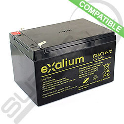 Batería EXALIUM 12V 12Ah para RESPIRADOR HAMILTON G5