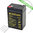 Batería 6V 4Ah para monitor SL600 MEDIANA (M6007-O)