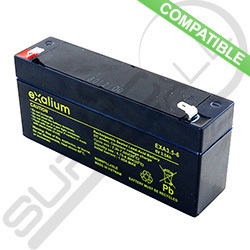 Batería 6V 3.4Ah para el monitor DATEX Normocap CD200