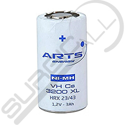 Batería 1.2V 3Ah Saft Sub C VHCS3200 (VHCS3000) Ver. Industrial